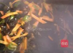 Illustration of fish-flavored shredded pork rice bowl (simple) 11