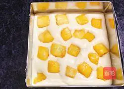 Illustration of how to make cocoa mango mousse 9