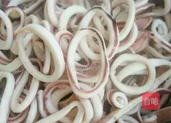 Cumin squid Illustration of how to make a circle 2