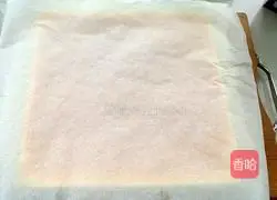 Illustration of how to make chiffon cream cake roll 15