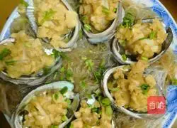 Illustration of how to make abalone with garlic vermicelli 7