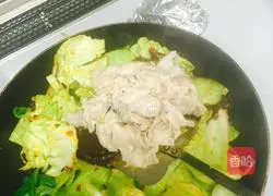 Japanese twice-cooked pork recipe illustration 5