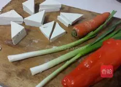 Illustration of how to make tofu in my hometown 1