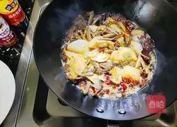 Crab noodles Practice illustration 10