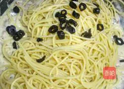 Cream Mushroom Bacon Pasta Recipe Illustration 13