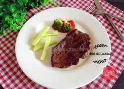 Illustration of how to fry steak 7