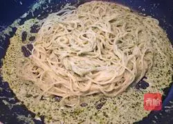 Cream Basil Angel Pasta Recipe Illustration 5