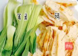 Illustration of how to make abalone fried cake 1