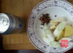 Illustration of how to make beer duck legs 2