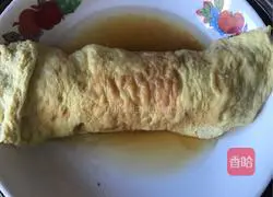 Illustration of how to make golden steamed rolls 6