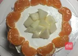 Fruit Cream cake recipe 14