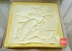 Illustration of how to make chiffon cream cake roll 19