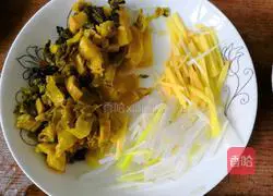 Illustration of how to make pickled cabbage, tofu and fish 2