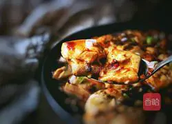 Illustration of the ten-minute oil-free healthy version of Mapo Tofu 14