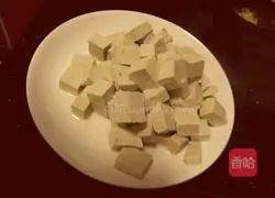 Illustration of how to cook Mapo Tofu 1