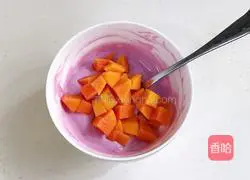 Afternoon Tea#Papaya Yoghurt Popped Sandwich#Recipe Illustration 4