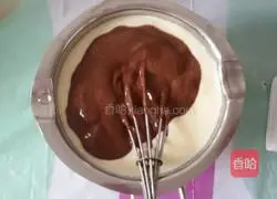 Illustration of how to make cocoa mousse 6
