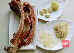Illustration of how to make sweet and sour pork ribs 1