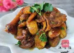 #Northeast# Chicken Stewed Potato Recipe Illustration 1