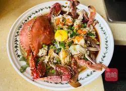 Illustration of how to make meat cakes and crabs 14