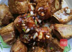 Illustration of how to make steamed pork ribs with sweet potatoes 7