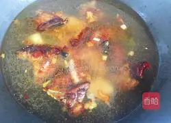 Illustration of how to cook sturgeon and stewed potatoes 7