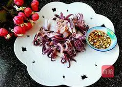 Illustration of how to make clear water squid 12