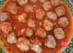 Illustration of how to make tomato and cola beef balls 21