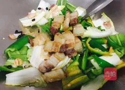 Twice-cooked Pork with Black Bean Sauce and Chili Illustration of how to do it 9