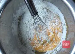 Illustration of how to make vanilla custard puffs 3