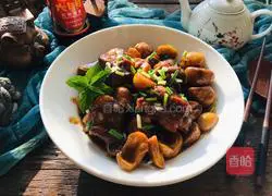 Illustration of Chestnut Braised Pork Ribs 9