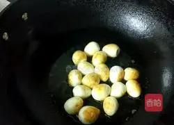 Illustration of how to make Yoyodan (sweet and sour tiger skin quail eggs) 3