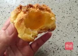 Illustration of how to make puff pastry cream puffs 14