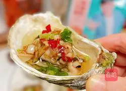 Garlic grilled oysters Practice illustration 11