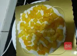 Pink cherry cream cake recipe 3