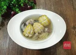 Illustration of how to make abalone fish maw soup 18