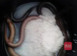 Illustration of how to make eel porridge 2