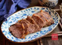 Illustration of how to make soy beef 10