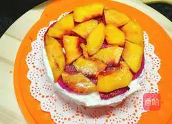 Illustration of homemade cream cake 8