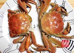 Illustration of how to make scallion oil crab cheese rice cake 5