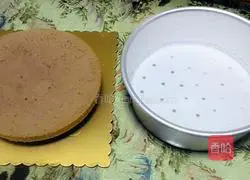 Illustration of how to make 6-inch dragon fruit mousse cake 5