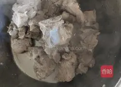 Illustration of braised pork ribs and stewed potatoes 4