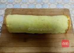 Strawberry Cream Cake Roll Recipe Illustration 24