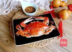 Illustration of how to make steamed swimming crabs 5