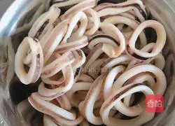 Stir-fried squid rings Illustration of how to do it 1