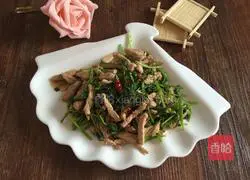 Illustration of how to make spicy shredded pork 6