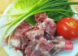 Illustration of how to make sweet and sour pork ribs 1