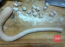 Illustration of how to make tomato and egg dumplings 15