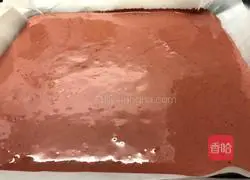 Red Velvet Oreo Crushed Salted Cream Cake Roll Recipe Illustration 5