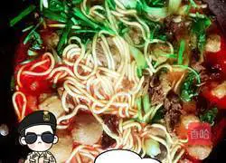 Beef Dandan Noodles Hot Pot Recipe Illustration 8